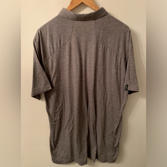 Ping Men’s Polo Shirt Sensor Cool Size Large Gray Short Sleeve Button Down - Picture 4 of 6